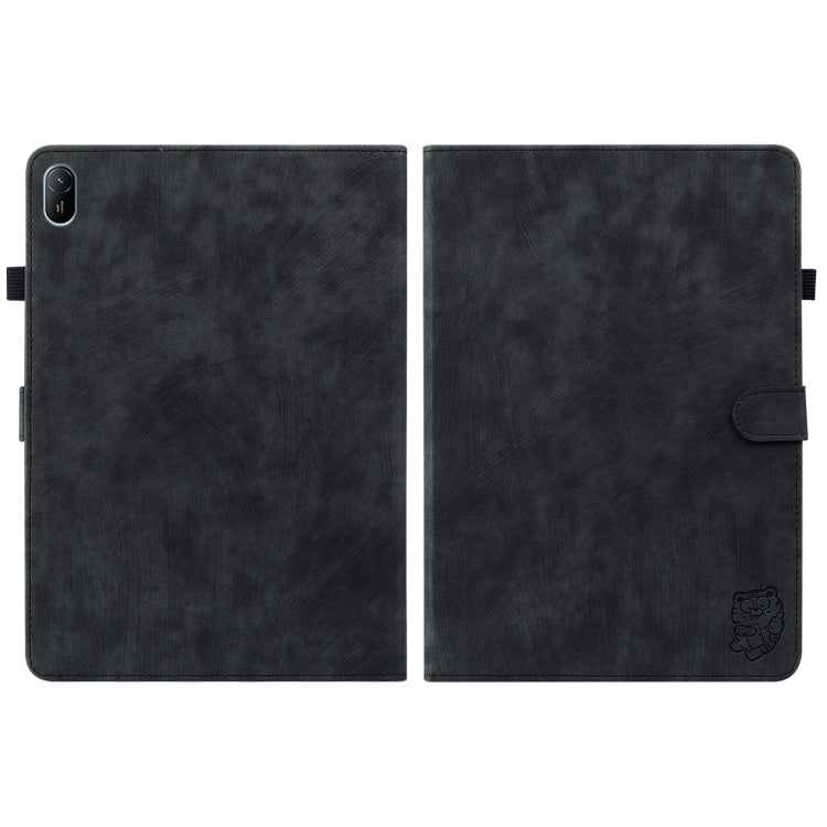 For Huawei MatePad SE 11 2024 Tiger Pattern Flip Leather Tablet Case