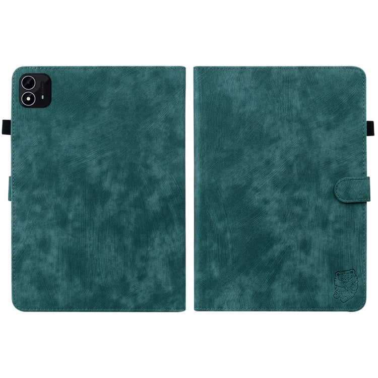 For itel Pad One 10.1 Tiger Pattern Flip Leather Tablet Case