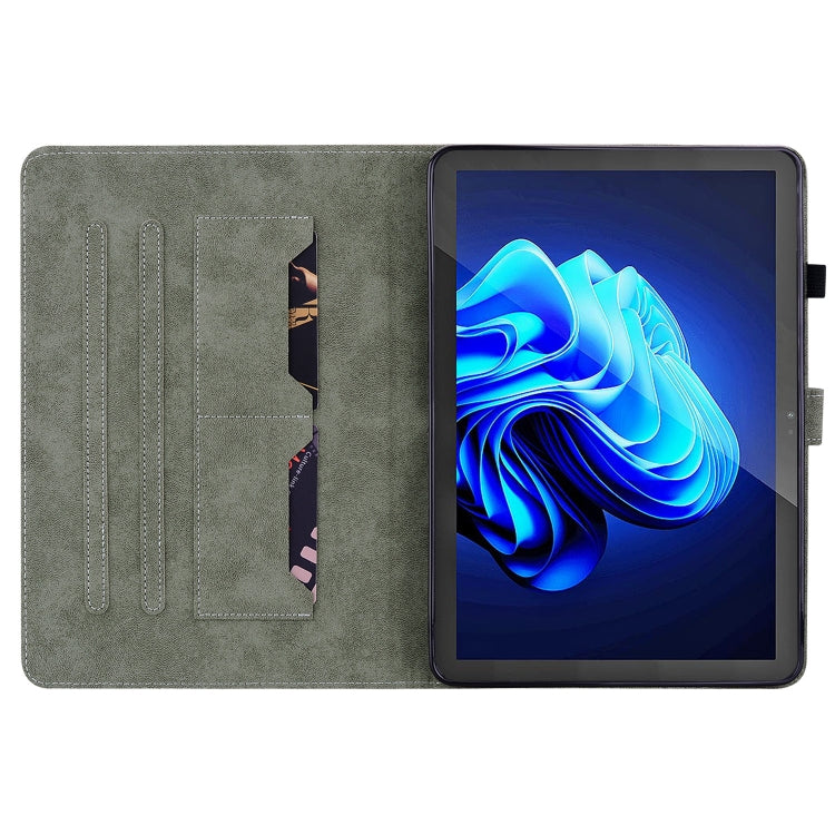For itel Pad One 10.1 Tiger Pattern Flip Leather Tablet Case