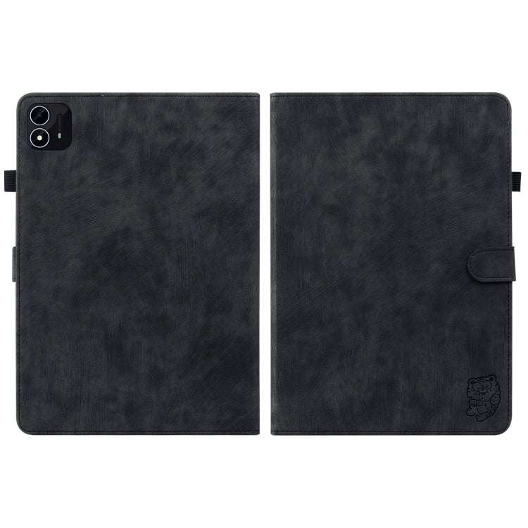For itel Pad One 10.1 Tiger Pattern Flip Leather Tablet Case