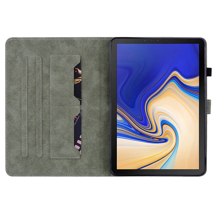 For Samsung Galaxy Tab S4 10.5 SM-T830 Tiger Pattern Flip Leather Tablet Case