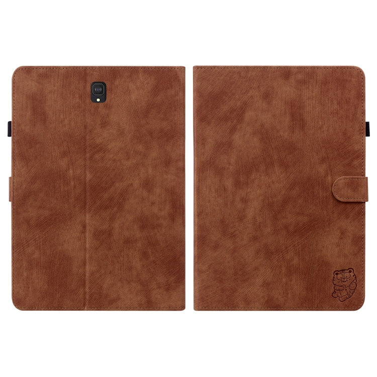 For Samsung Galaxy Tab S4 10.5 SM-T830 Tiger Pattern Flip Leather Tablet Case