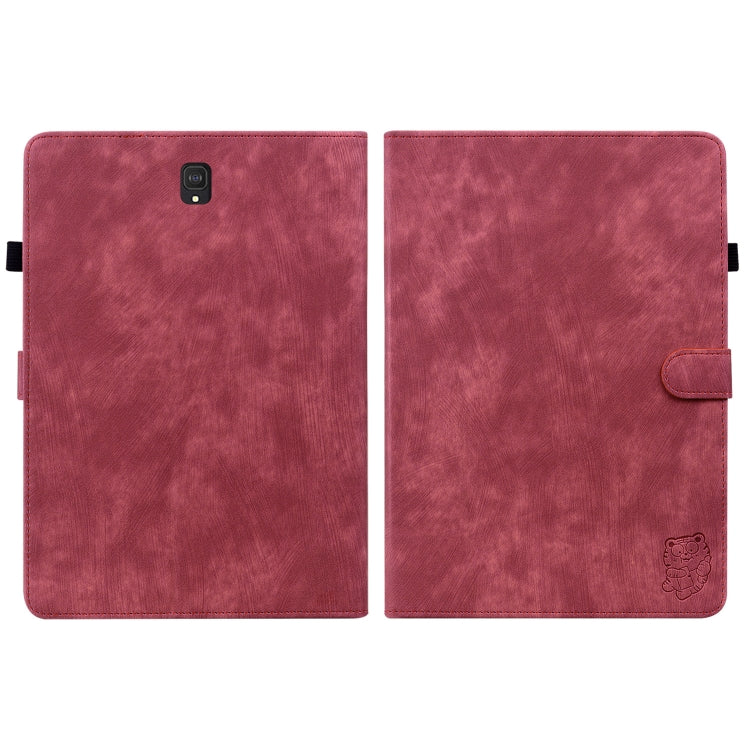 For Samsung Galaxy Tab S4 10.5 SM-T830 Tiger Pattern Flip Leather Tablet Case