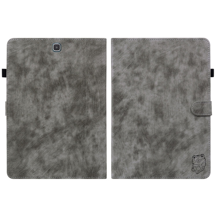 For Samsung Galaxy Tab A 9.7 T550 T555 Tiger Pattern Flip Leather Tablet Case