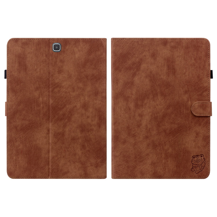 For Samsung Galaxy Tab A 9.7 T550 T555 Tiger Pattern Flip Leather Tablet Case