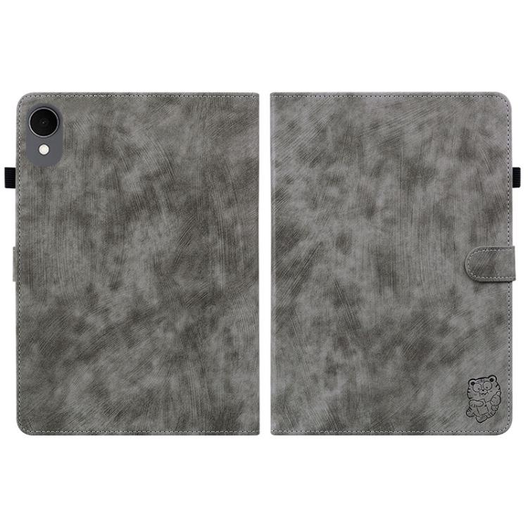 For Samsung Galaxy Tab S11 Tiger Pattern Flip Leather Tablet Case