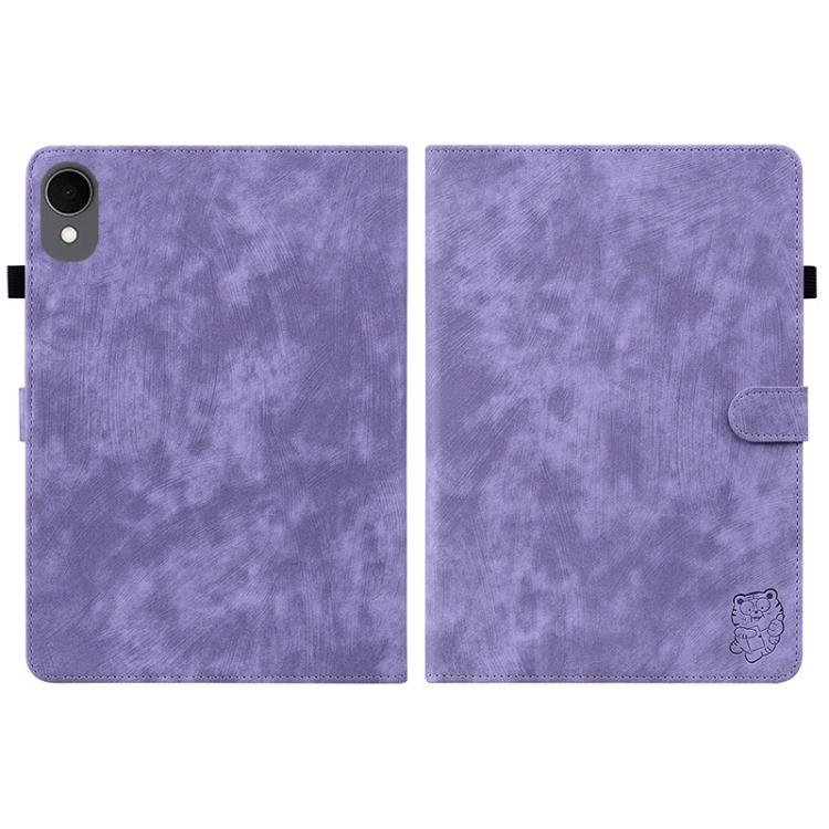 For Samsung Galaxy Tab S11 Tiger Pattern Flip Leather Tablet Case