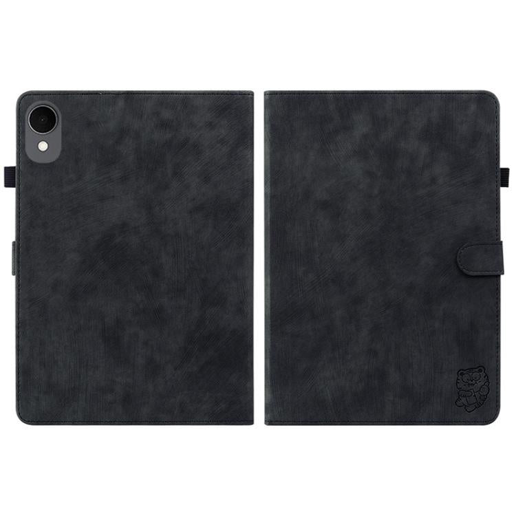 For Samsung Galaxy Tab S11 Tiger Pattern Flip Leather Tablet Case