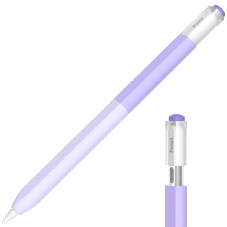 For Apple Pencil USB-C Gradient Silicone Stylus Protective Case