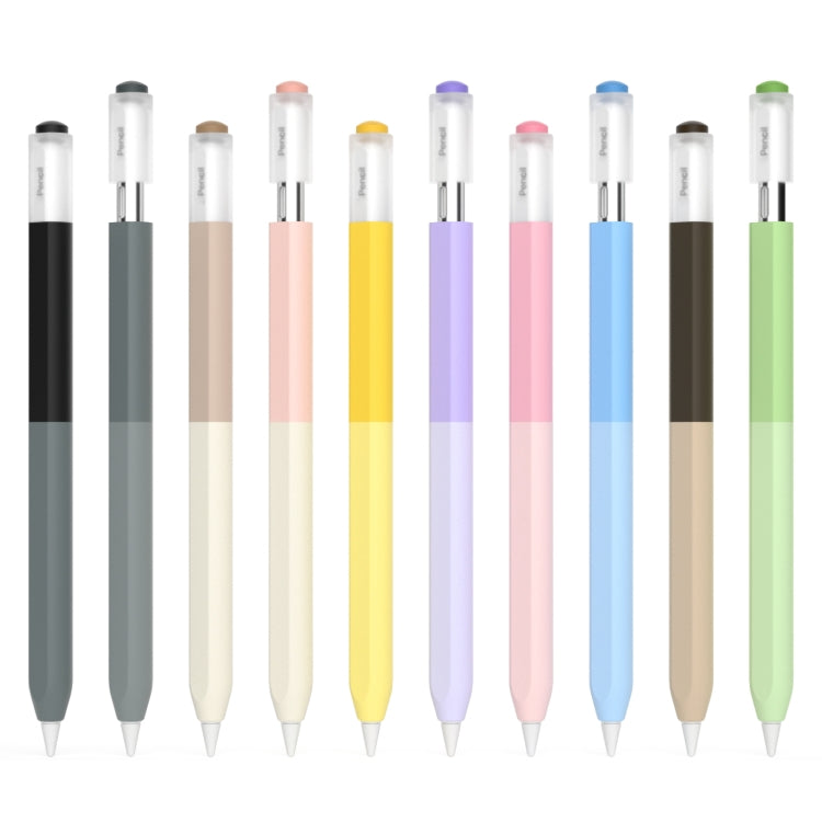 For Apple Pencil USB-C Gradient Silicone Stylus Protective Case