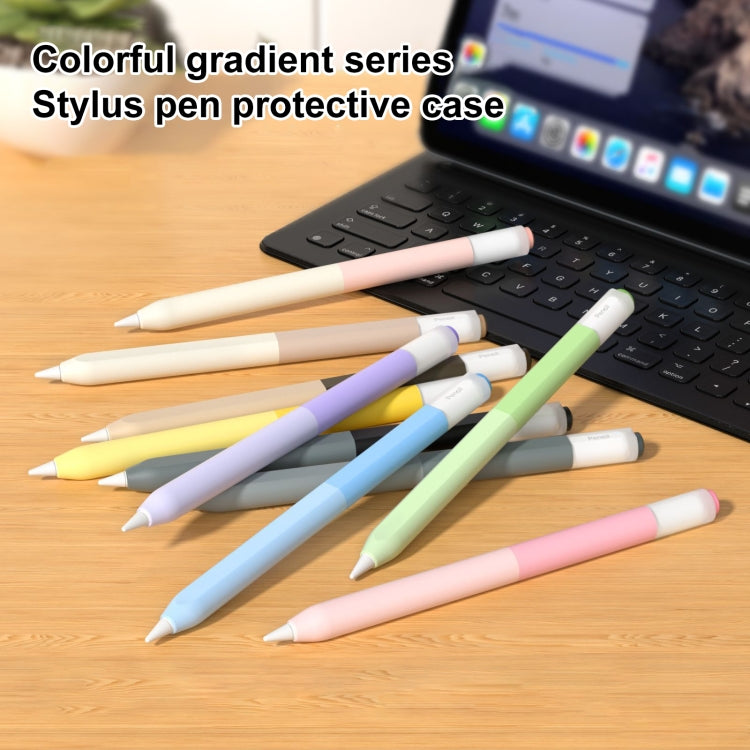 For Apple Pencil USB-C Gradient Silicone Stylus Protective Case
