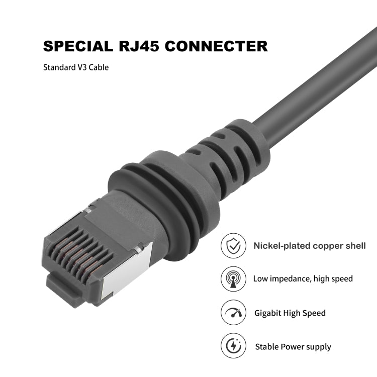 Satellite Dedicated Ethernet Cable for Starlink Actuated Gen 3, Length:30.5m