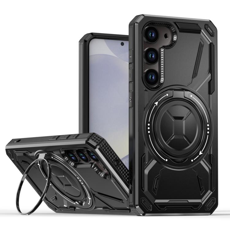 For Samsung Galaxy S25 5G Armor II Series MagSafe Magnetic Holder Phone Case