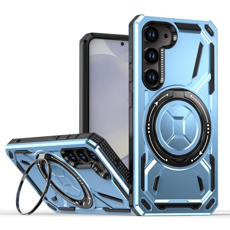 For Samsung Galaxy S25 5G Armor II Series MagSafe Magnetic Holder Phone Case