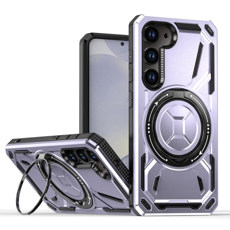 For Samsung Galaxy S25 5G Armor II Series MagSafe Magnetic Holder Phone Case