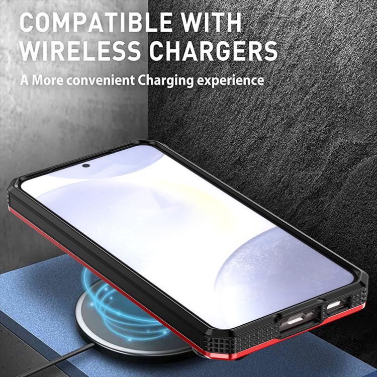For Samsung Galaxy S25 5G Armor II Series MagSafe Magnetic Holder Phone Case