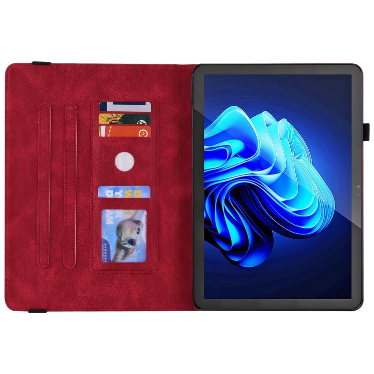 For itel Pad One 10.1 Butterfly Flower Embossed Leather Tablet Case