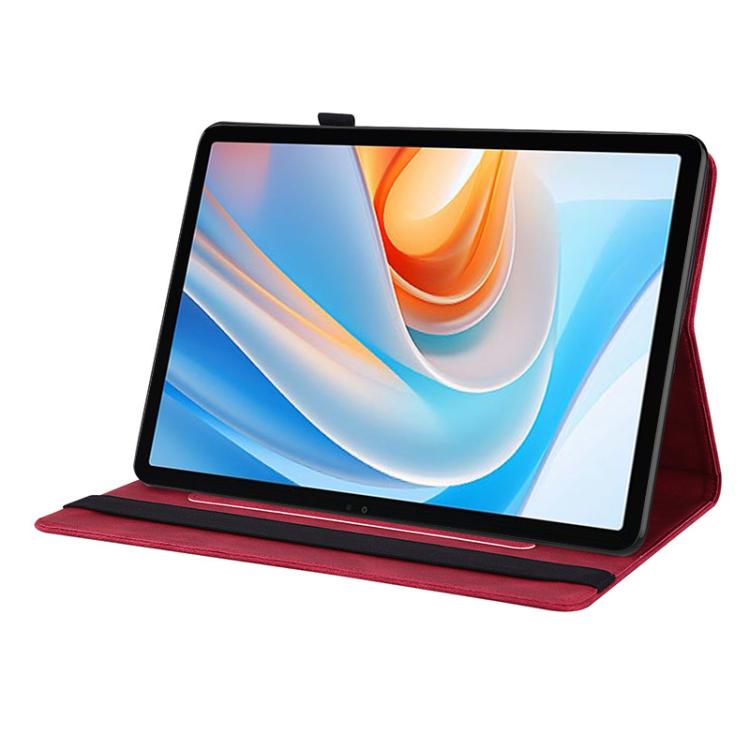 For itel VistaTab 30 Butterfly Flower Embossed Leather Tablet Case