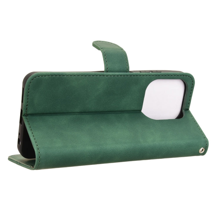 For itel A50 Skin Feel Magnetic Flip Leather Phone Case