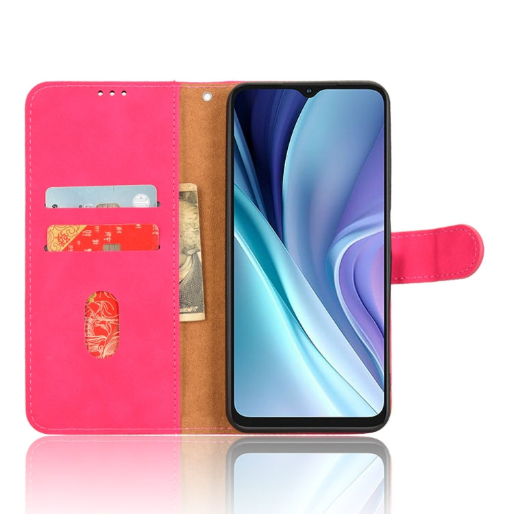 For itel A50 Skin Feel Magnetic Flip Leather Phone Case