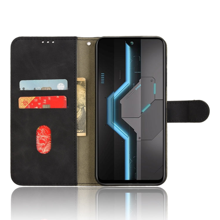 For itel P65 Skin Feel Magnetic Flip Leather Phone Case