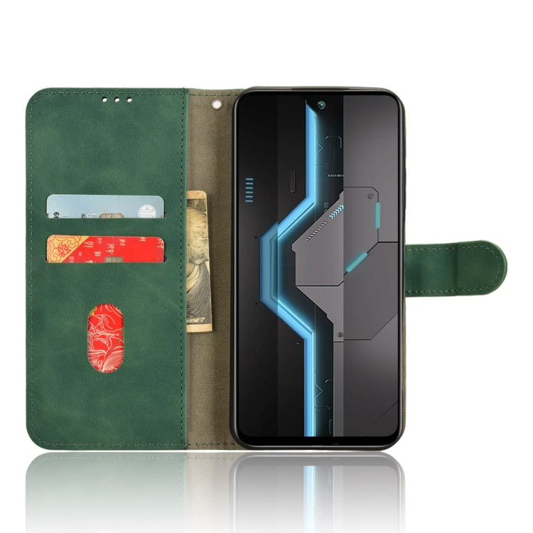 For itel P65 Skin Feel Magnetic Flip Leather Phone Case