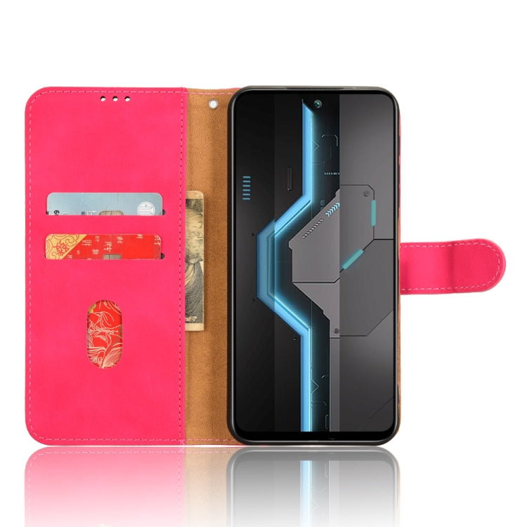 For itel P65 Skin Feel Magnetic Flip Leather Phone Case