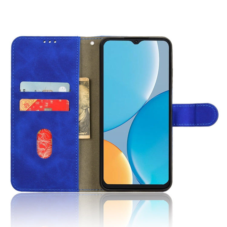 For itel A50C Skin Feel Magnetic Flip Leather Phone Case