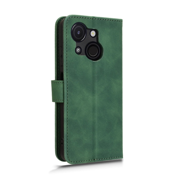 For itel A50C Skin Feel Magnetic Flip Leather Phone Case