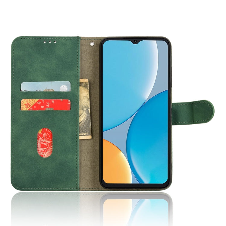 For itel A50C Skin Feel Magnetic Flip Leather Phone Case