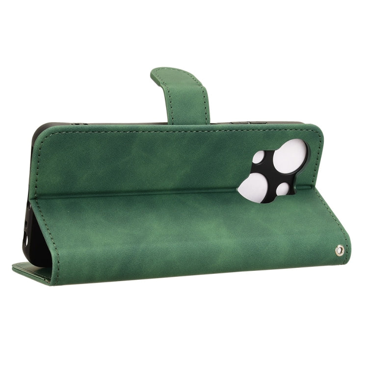 For itel A50C Skin Feel Magnetic Flip Leather Phone Case