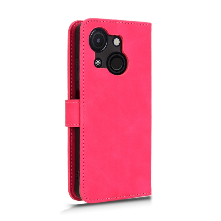 For itel A50C Skin Feel Magnetic Flip Leather Phone Case