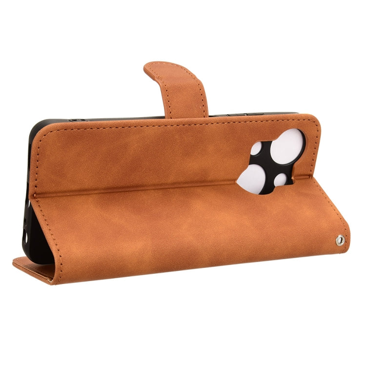 For itel A50C Skin Feel Magnetic Flip Leather Phone Case
