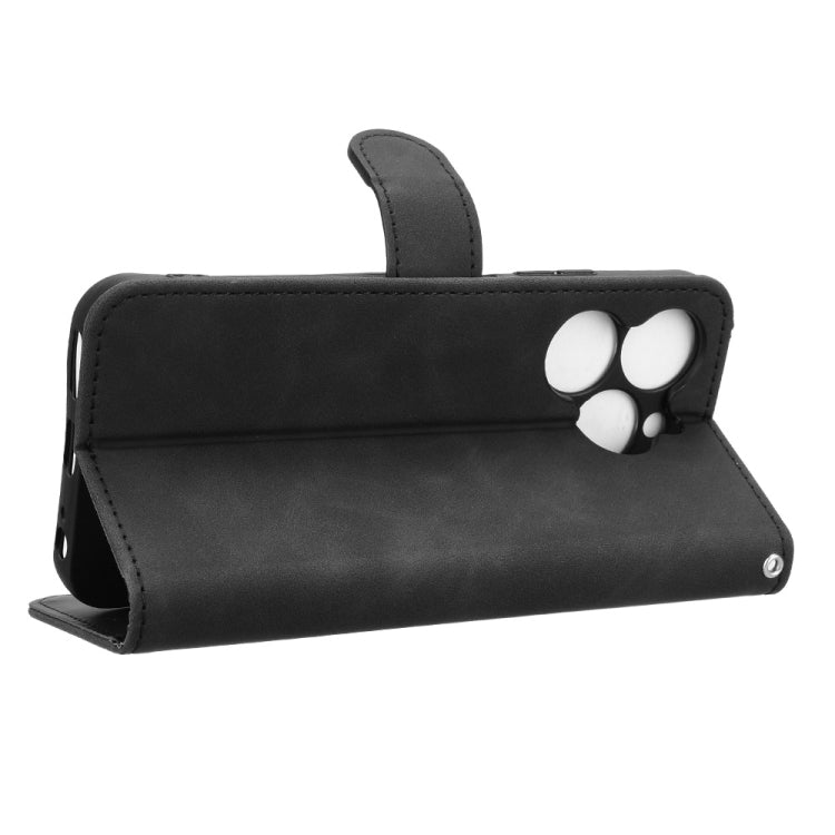 For itel A80 Skin Feel Magnetic Flip Leather Phone Case