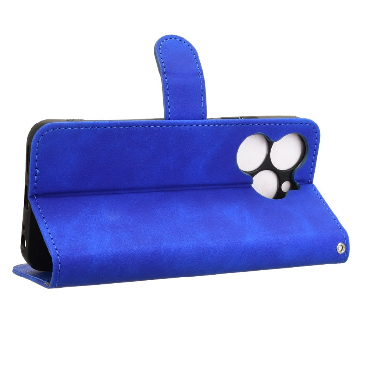 For itel A80 Skin Feel Magnetic Flip Leather Phone Case