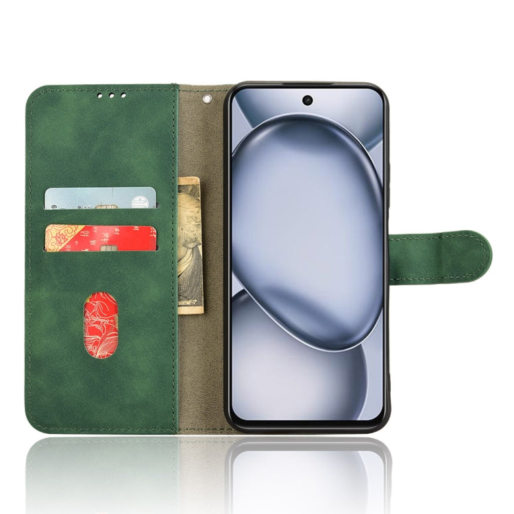 For itel A80 Skin Feel Magnetic Flip Leather Phone Case