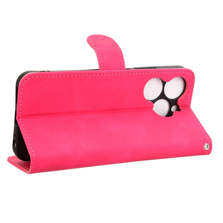 For itel A80 Skin Feel Magnetic Flip Leather Phone Case