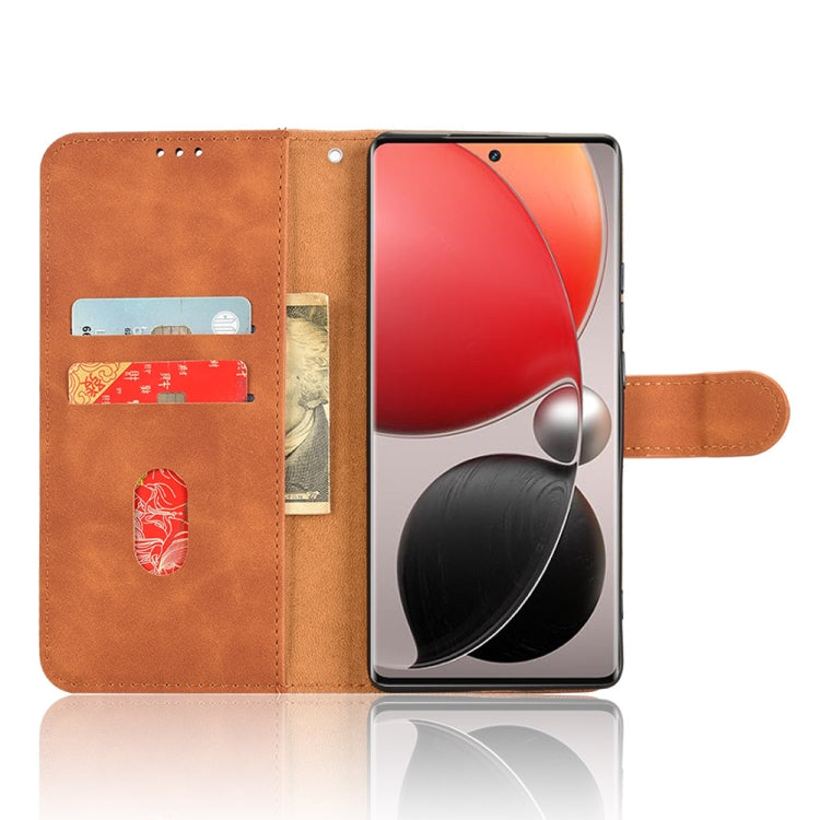 For itel S25 Ultra Skin Feel Magnetic Flip Leather Phone Case