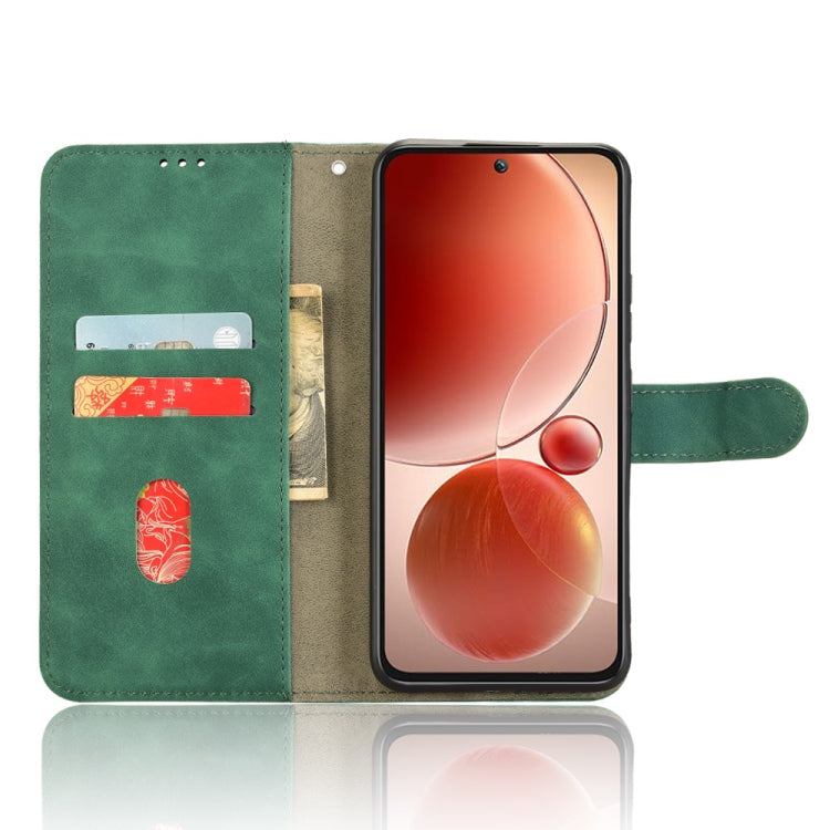For itel S25 Skin Feel Magnetic Flip Leather Phone Case