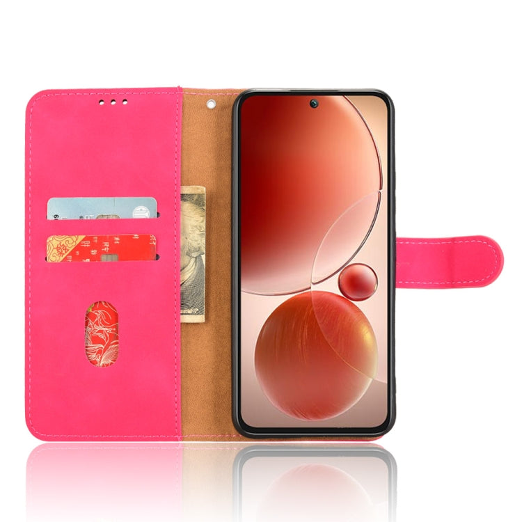 For itel S25 Skin Feel Magnetic Flip Leather Phone Case