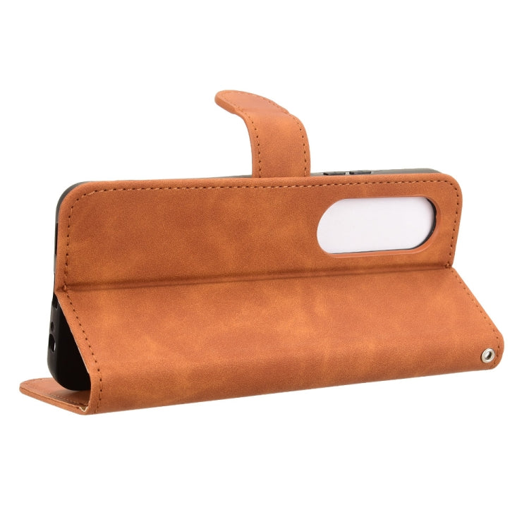 For itel S25 Skin Feel Magnetic Flip Leather Phone Case