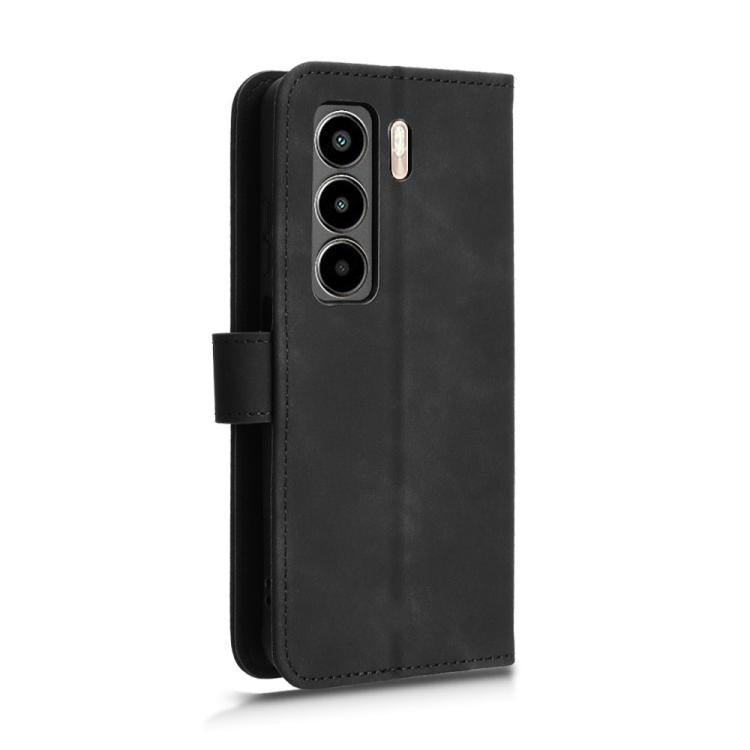 For itel Power 70 Skin Feel Magnetic Flip Leather Phone Case