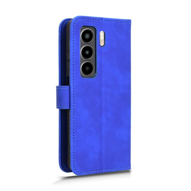 For itel Power 70 Skin Feel Magnetic Flip Leather Phone Case