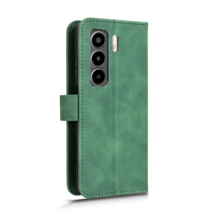 For itel Power 70 Skin Feel Magnetic Flip Leather Phone Case