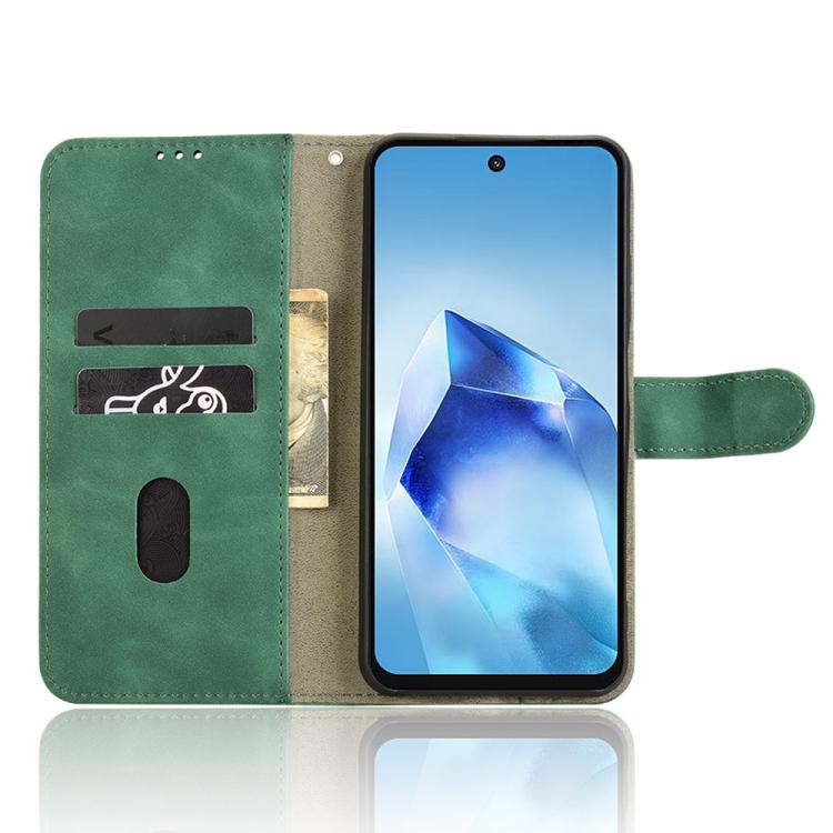 For itel Power 70 Skin Feel Magnetic Flip Leather Phone Case