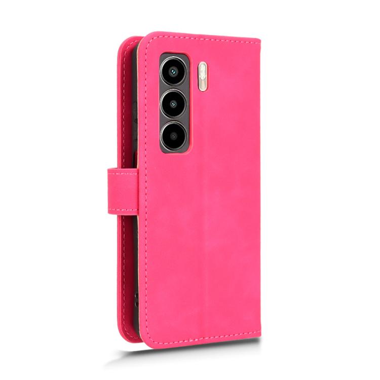 For itel Power 70 Skin Feel Magnetic Flip Leather Phone Case