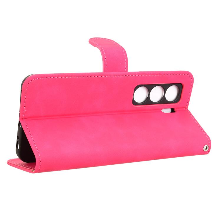 For itel Power 70 Skin Feel Magnetic Flip Leather Phone Case