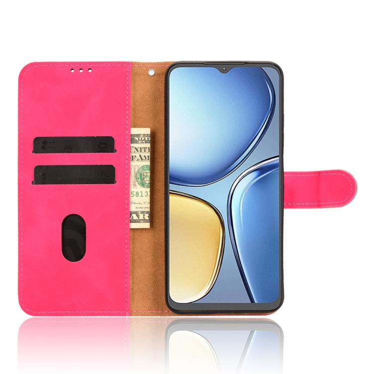For itel A90 Skin Feel Magnetic Flip Leather Phone Case