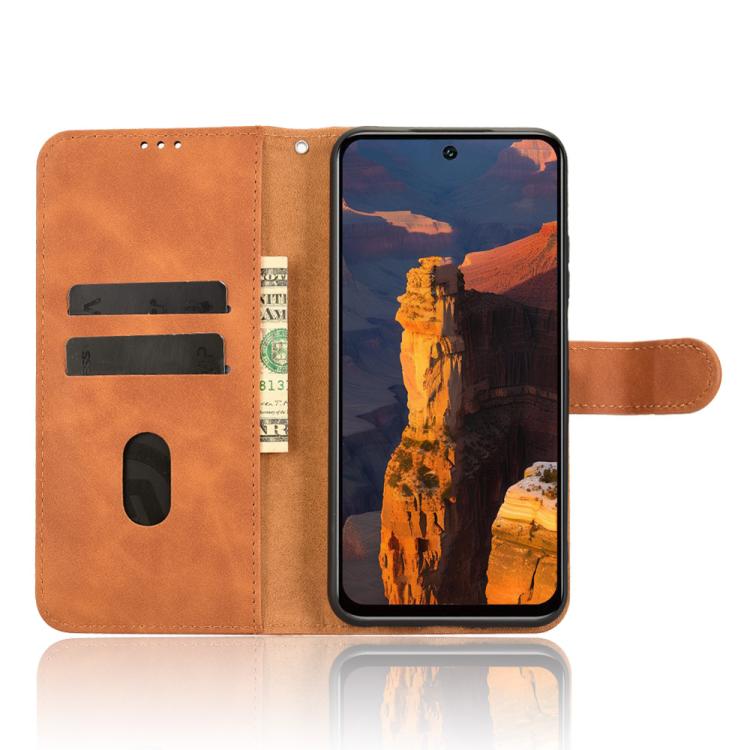 For itel A95 5G Skin Feel Magnetic Flip Leather Phone Case