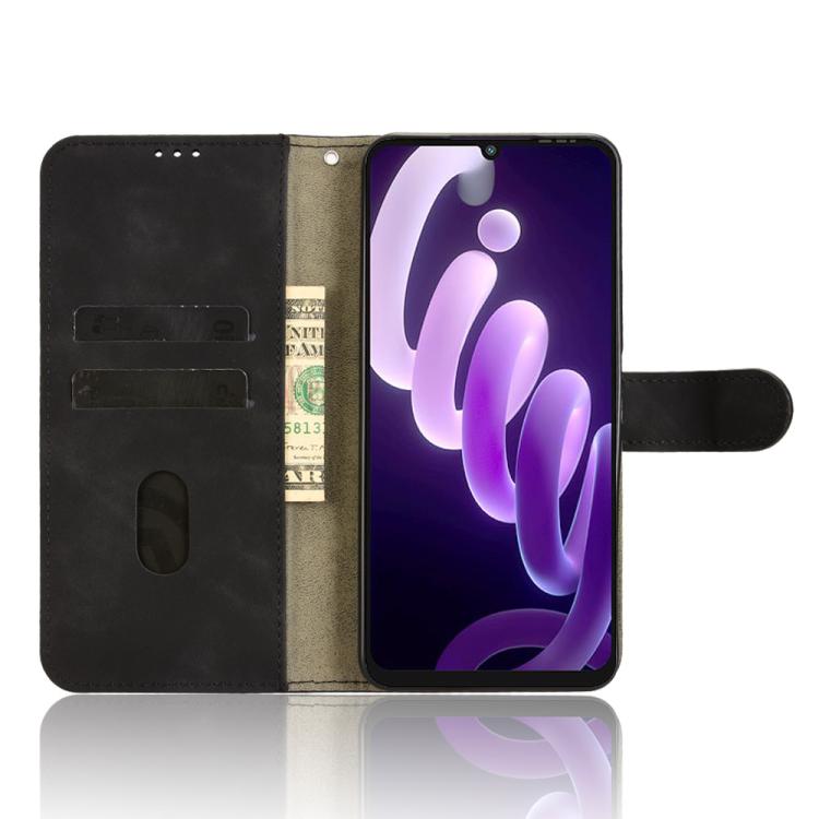 For itel City 100 Skin Feel Magnetic Flip Leather Phone Case